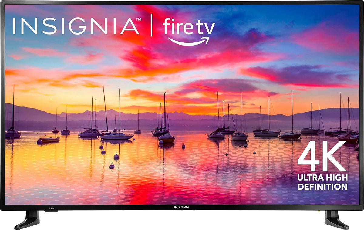 INSIGNIA 50-inch Class F30 Series LED 4K UHD Smart Fire TV with Alexa Voice Remote (NS-50F301NA24)