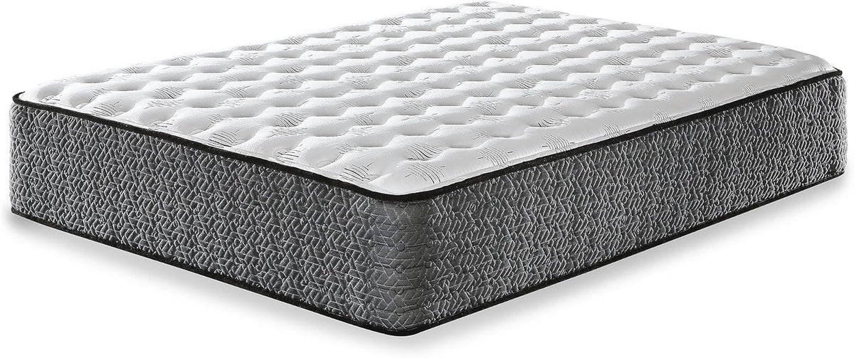 Signature Design by Ashley Queen Size Chime 12 Inch Medium Firm Hybrid Mattress with Cooling Gel Memory Foam
