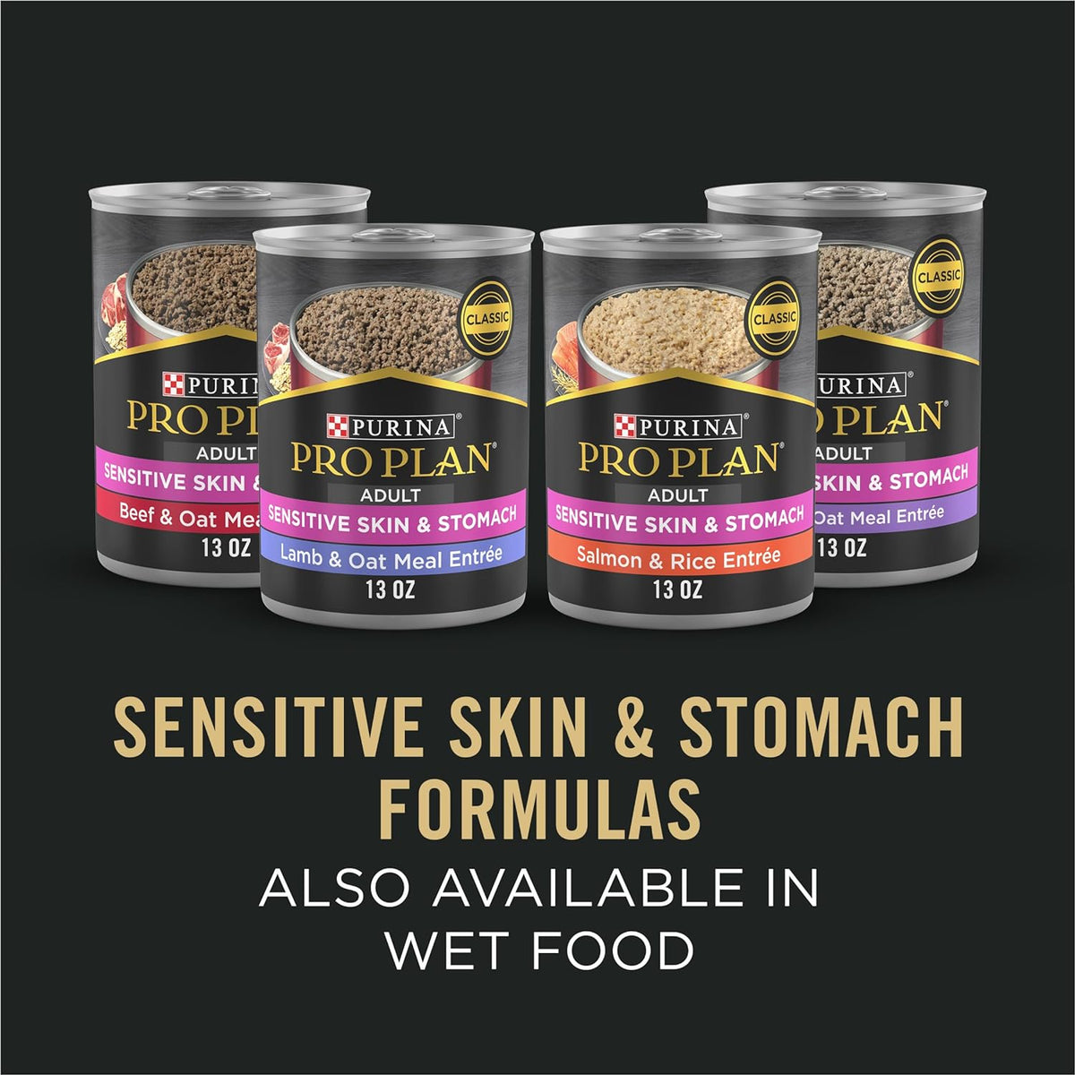 Purina Pro Plan Sensitive Skin and Stomach Dog Food Salmon and Rice Formula - 30 lb. Bag