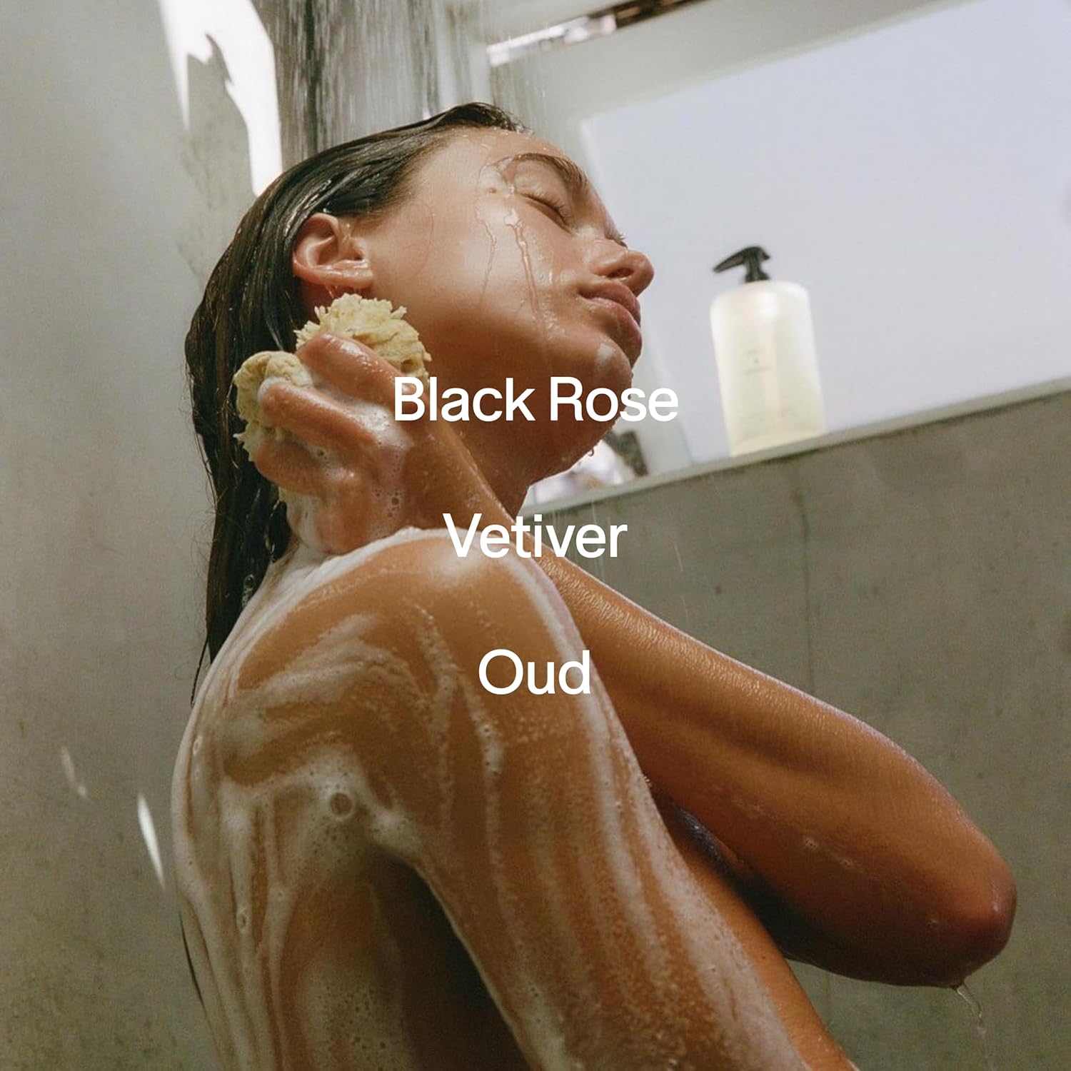 Salt & Stone Antioxidant-Rich Body Wash | Cleanse, Nourish & Soften Skin with Niacinamide & Hyaluronic Acid | Free From Parabens, Sulfates & Phthalates