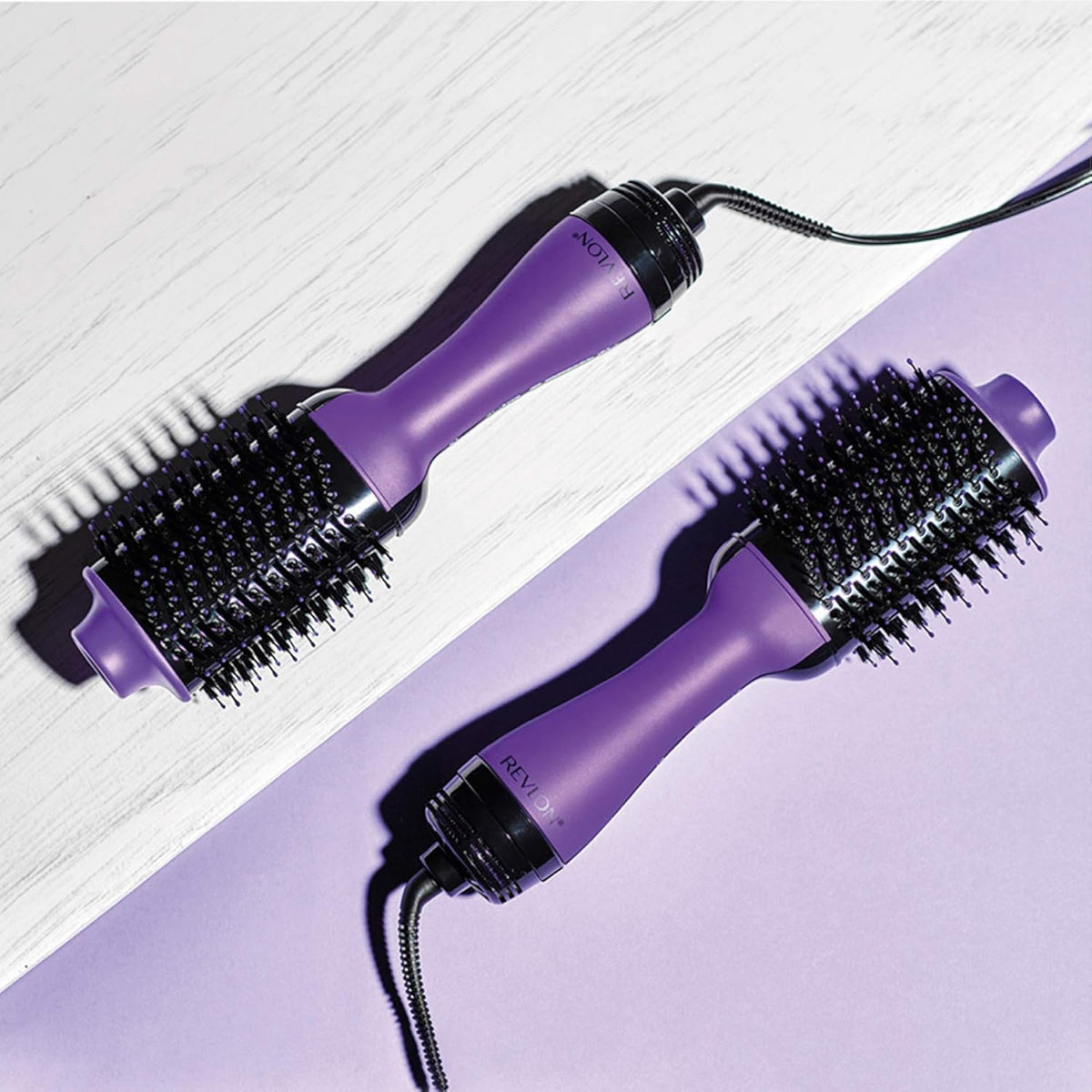 REVLON One-Step Volumizer Hair Dryer and Styler | Now with Improved Motor, Less Frizz, More Shine and Less Heat Damage for Salon-Style Blowouts | Amazon Exclusive (Black)