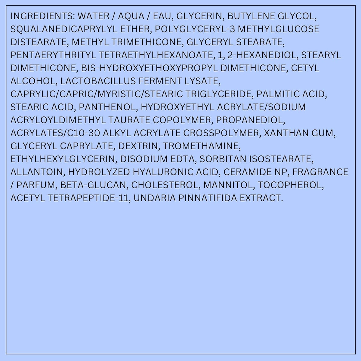 LANEIGE Water Bank Blue Hyaluronic Moisturizer: Barrier-Boosting Hydration, Squalane, Ceramide, Dermatologist-tested